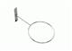 Balhouder 130mm. Chroom