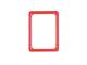 Prijskaartraam A3 rood