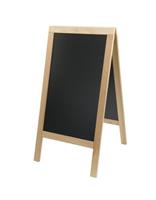 Krijtstoepbord blank 550x850mm.