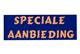 Raambiljet Speciale Aanbieding, Blauw