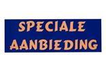 Raambiljet Speciale Aanbieding, Blauw