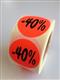 Fluor sticker - 40%