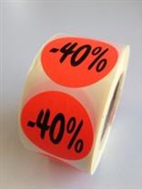 Fluor sticker - 40%