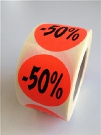 Fluor sticker - 50%