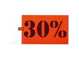 Hangetiket -30%