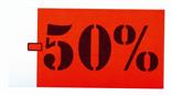 Hangetiket -50%