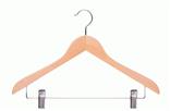 Houten klemhanger 100 stuks
