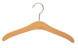 Houten hanger 400mm. 50 stuks