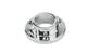 Flens voor buis 25mm. Chroom