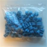 Mini Mark-brics BLANCO LICHT BLAUW