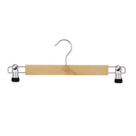 Houten klemhanger 340mm. 100 stuks