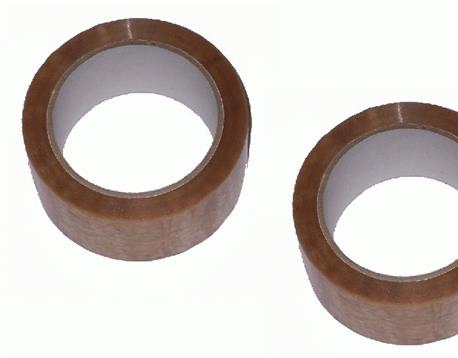 Transparante PVC-tape per 6 stuks